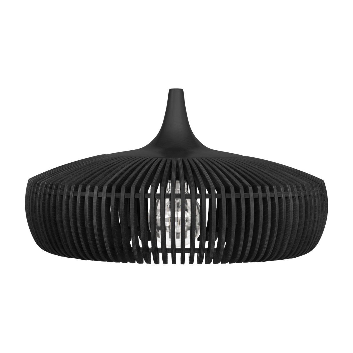 Abat-jour en chêne noir Clava Dine 43 cm - UMAGE - The Cool Republic
