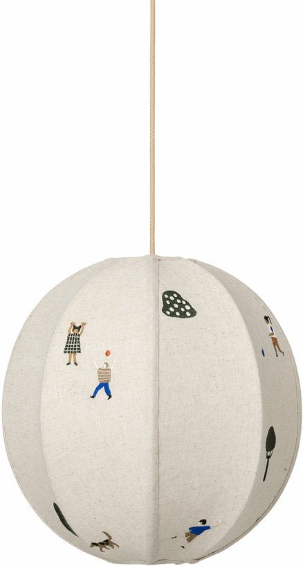 Abat - jour en coton Park Textile - Ferm Living - The Cool Republic
