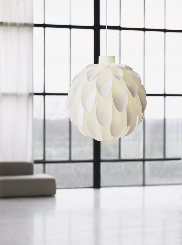 Abat - jour en feuille blanche 51 cm Norm 12 - Normann Copenhagen - The Cool Republic