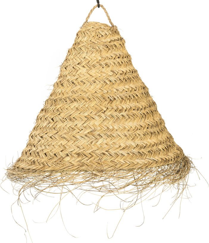 Abat - jour en feuille de palmier cône 40 cm - Cosydar - The Cool Republic