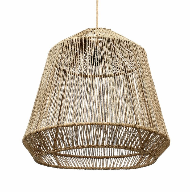 Abat - jour en fibre naturelle The Conic - Bazar Bizar - The Cool Republic