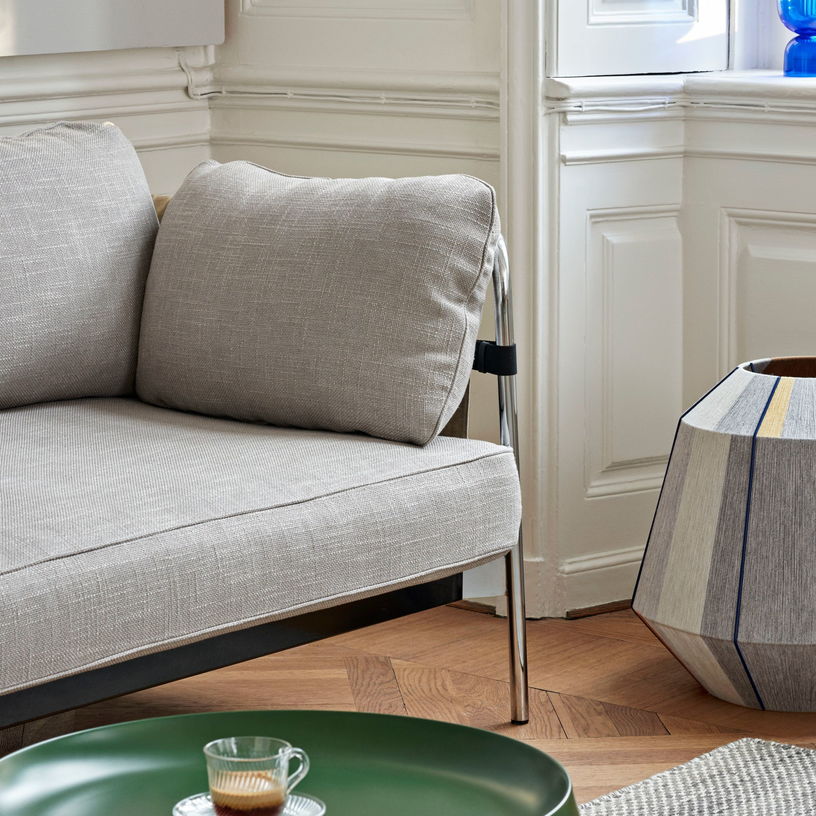 Abat - jour en laine beige Bonbon 500 - HAY - The Cool Republic