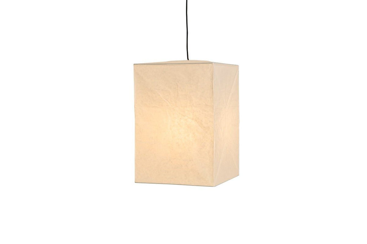 Abat-jour en papier de riz blanc 38x38x55cm Cube - Hay - The Cool Republic