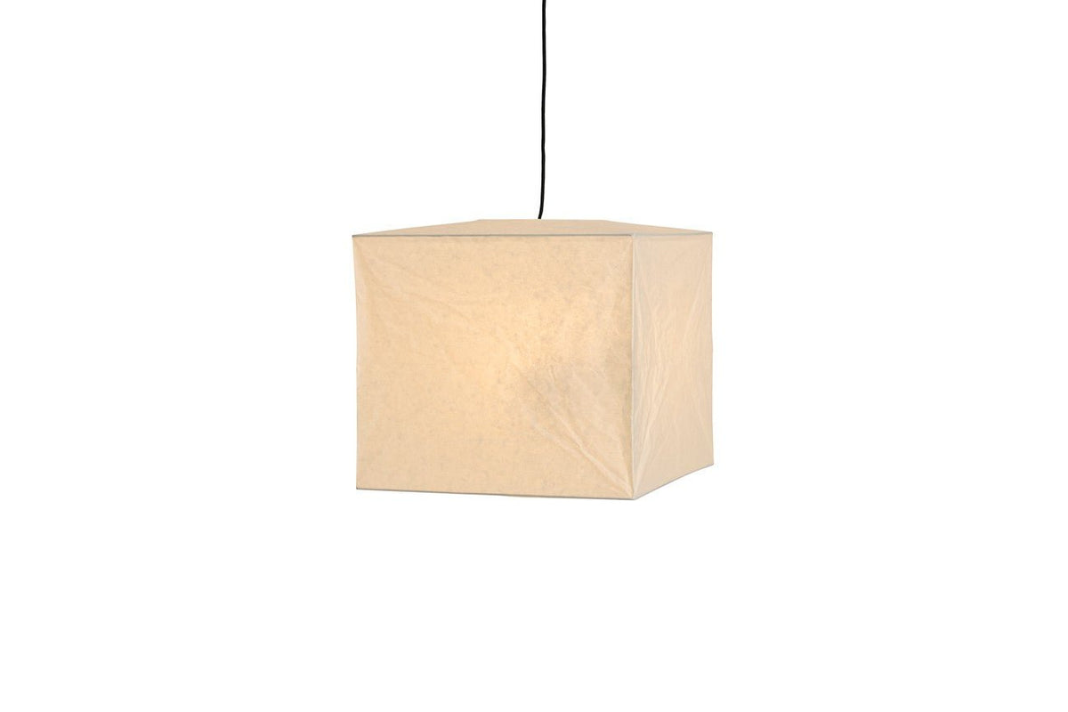 Abat-jour en papier de riz blanc 45x45x40cm Cube - Hay - The Cool Republic