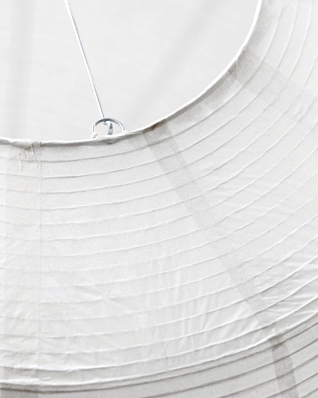 Abat - jour en papier de riz blanc 63x81,5x38cm Bidar - House Doctor - The Cool Republic