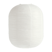 Abat-jour en papier de riz blanc oblong Common - HAY - The Cool Republic