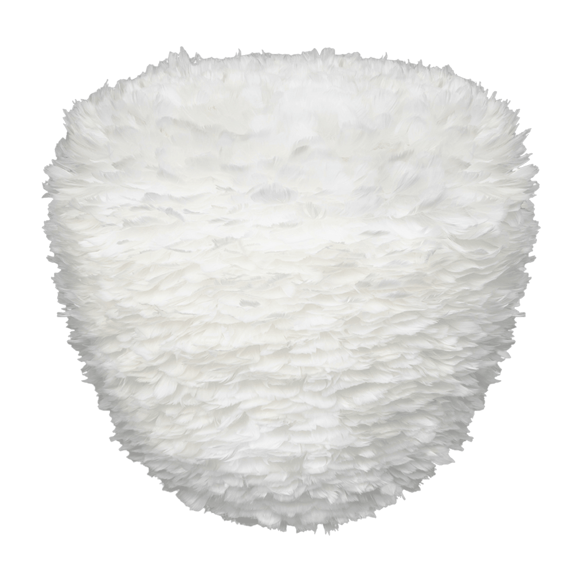 Abat-jour en plumes blanches 55 cm Eos Evia - UMAGE - The Cool Republic