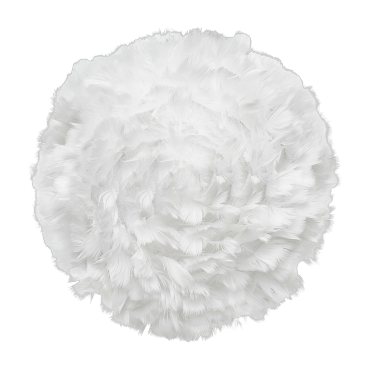 Abat-jour en plumes blanches Eos Up - UMAGE - The Cool Republic