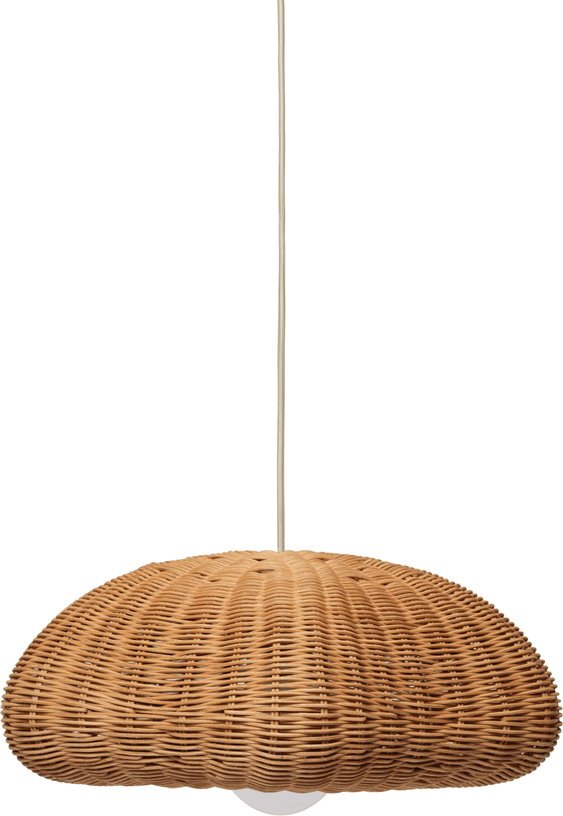 Abat - jour en rotin tressé 45x17cm Rivan - Ferm Living - The Cool Republic