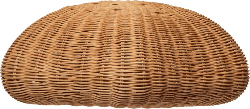 Abat - jour en rotin tressé 45x17cm Rivan - Ferm Living - The Cool Republic