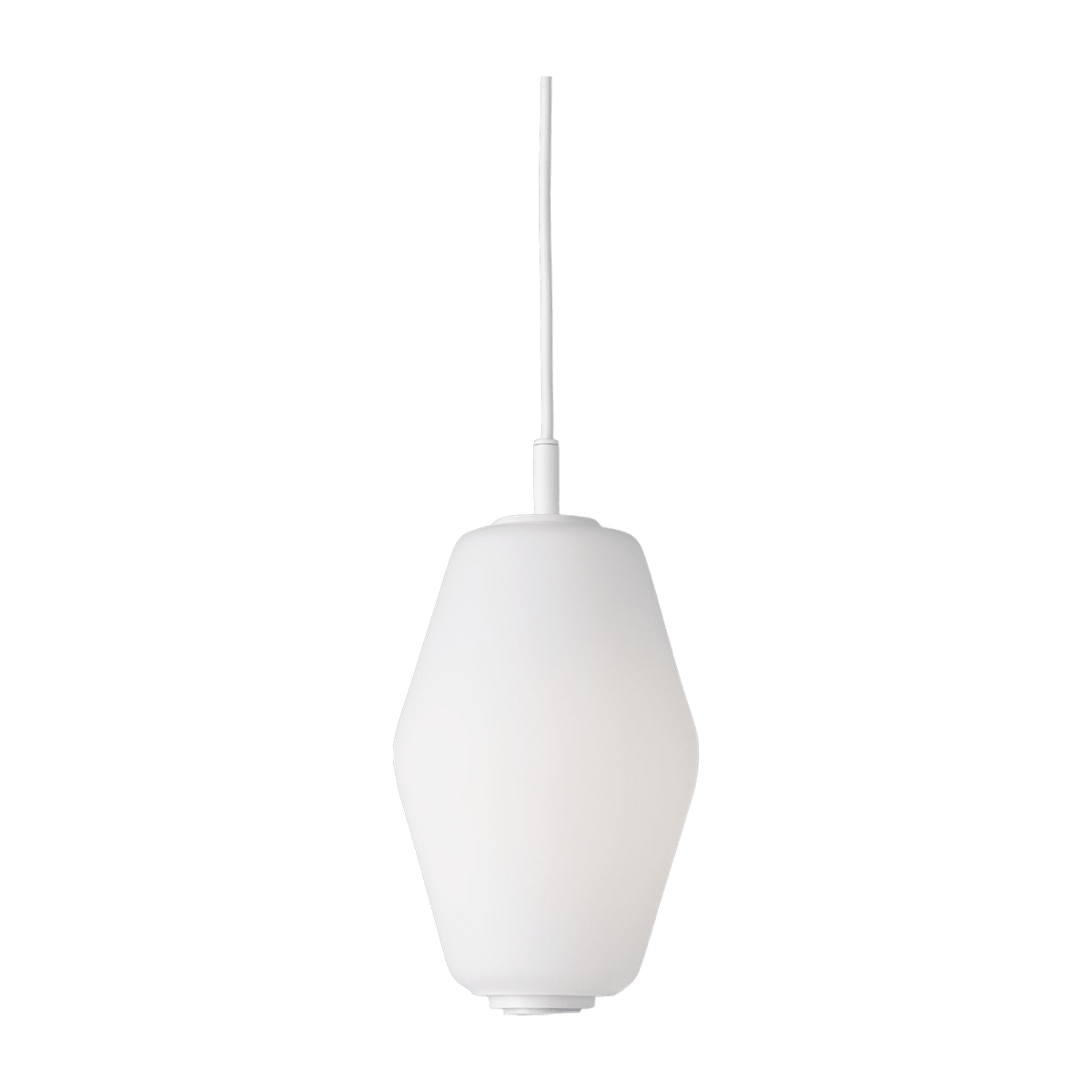 Abat-jour en verre blanc opale taille S Dahl - Northern - The Cool Republic