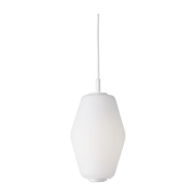 Abat-jour en verre blanc opale taille S Dahl - Northern - The Cool Republic