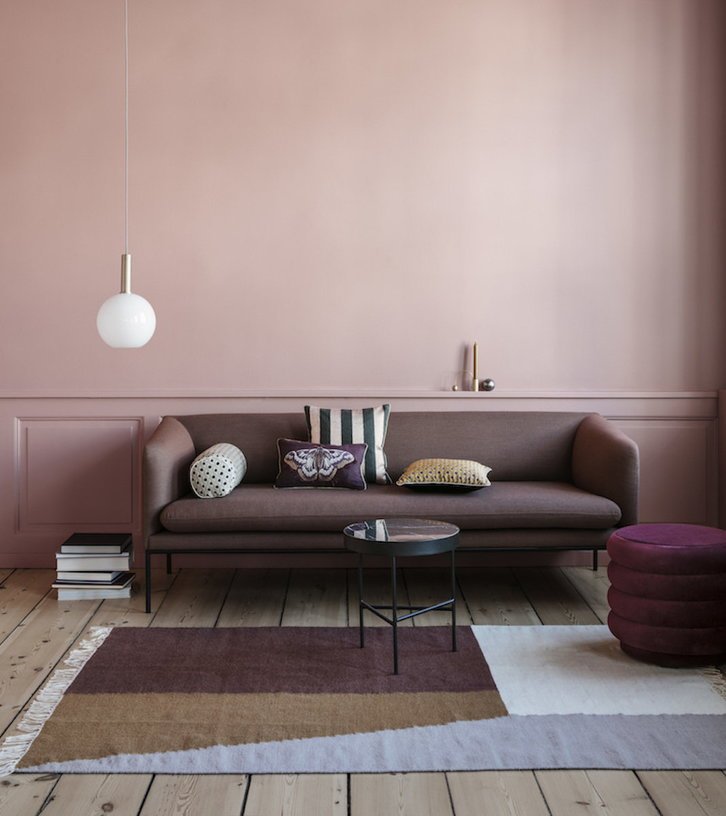 Abat - jour globe blanc Opal Shade Sphère - Ferm Living - The Cool Republic