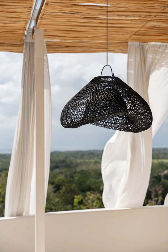 Abat - jour M noir Cloud - Bazar Bizar - The Cool Republic