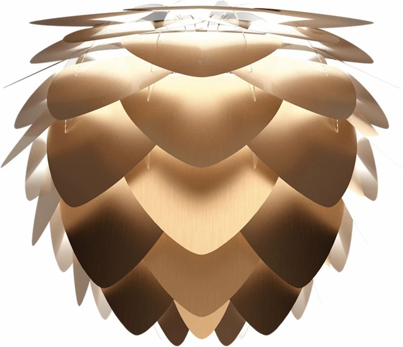 Abat - jour Mini en bronze brossé Aluvia - UMAGE - The Cool Republic