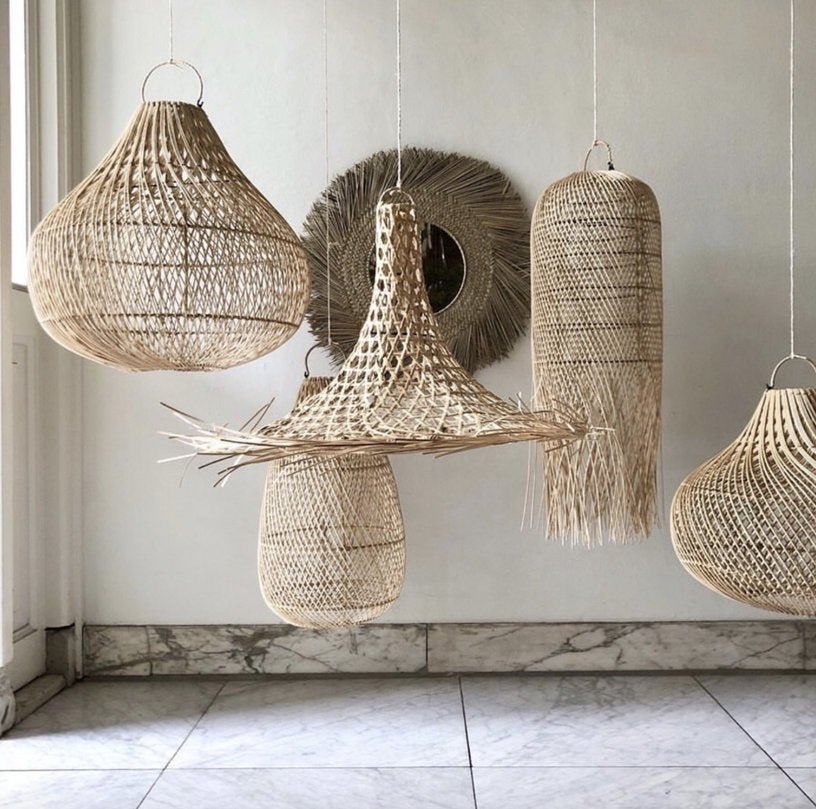 Abat - jour naturel Mykonos - Bazar Bizar - The Cool Republic
