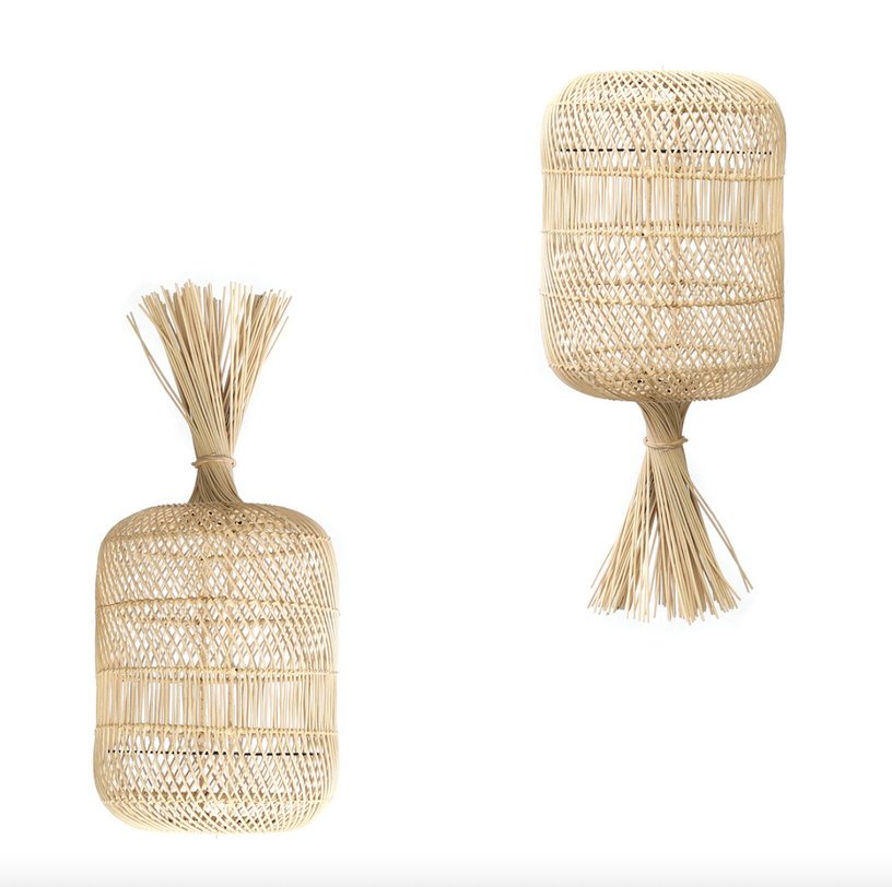 Abat - jour naturel S Dumpling - Bazar Bizar - The Cool Republic
