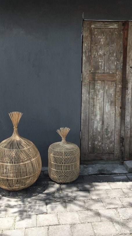 Abat - jour naturel S Dumpling - Bazar Bizar - The Cool Republic