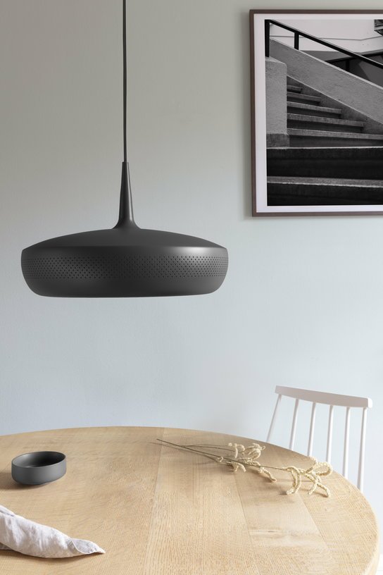 Abat - jour noir 43 cm Clava Dine - UMAGE - The Cool Republic