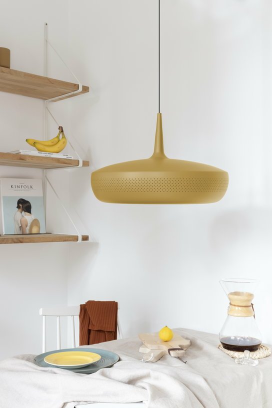 Abat - jour ocre 43 cm Clava Dine - UMAGE - The Cool Republic