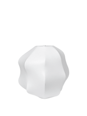Abat-jour organique en tissu translucide blanc 49 cm Dae - Ferm Living - The Cool Republic