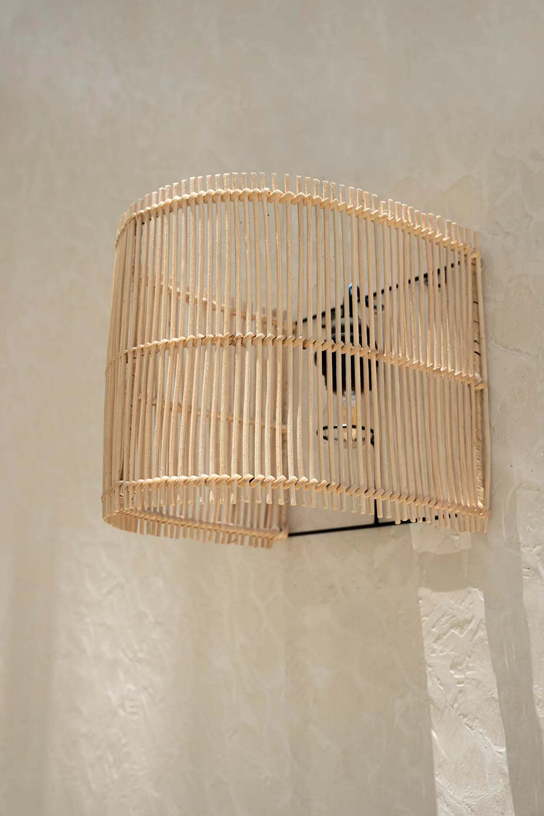 Abat jour pour applique murale S naturel Gigi - Bazar Bizar - The Cool Republic