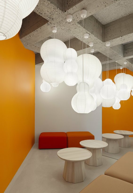 Abat - jour pour Suspension blanche Puff Multitude blanc - Normann Copenhagen - The Cool Republic