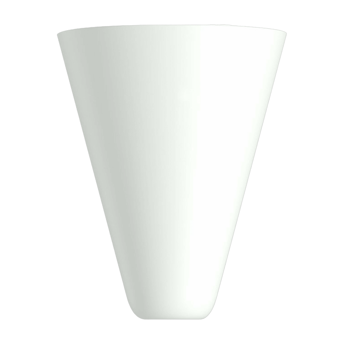 Abat-jour pour suspension en cône 17 cm blanc Alphabeta - Hem - The Cool Republic