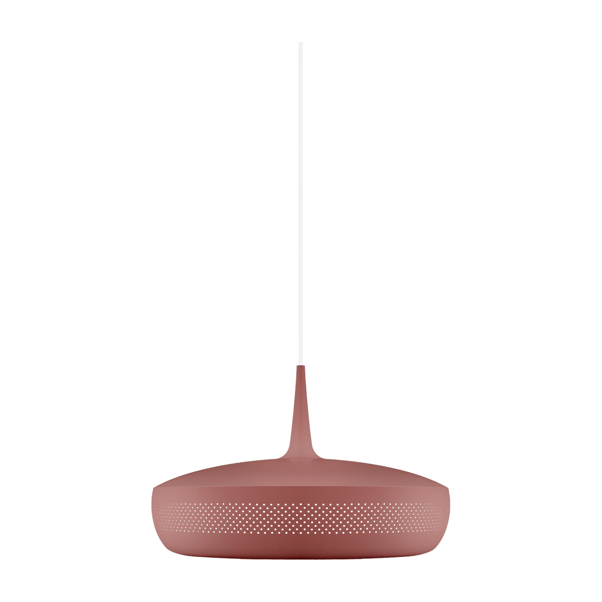 Abat-jour rouge 43 cm Clava Dine - UMAGE - The Cool Republic