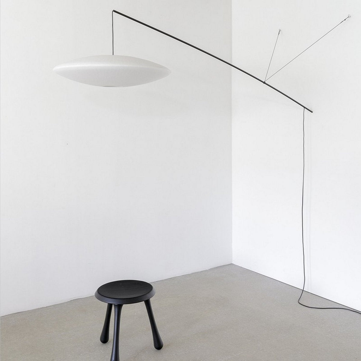 Abat-jour suspendu en papier 189 cm Kaléidoscope - Céline Wright - The Cool Republic