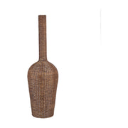 Abat-jour suspension en rotin tressé naturel marron foncé 50cm Amphora - Bazar Bizar
