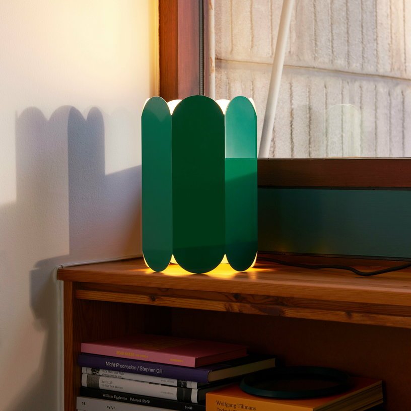 Abat - jour vert Sea 20 x 30 cm Arcs - Hay - The Cool Republic