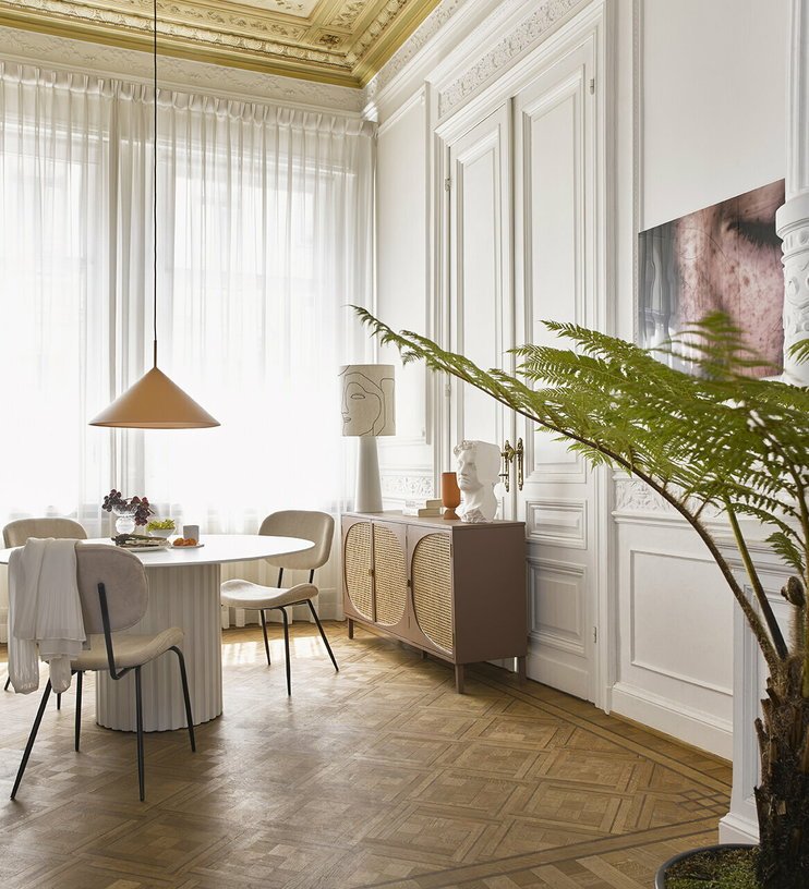 Abat - jour visage imprimé L - HKLiving - The Cool Republic