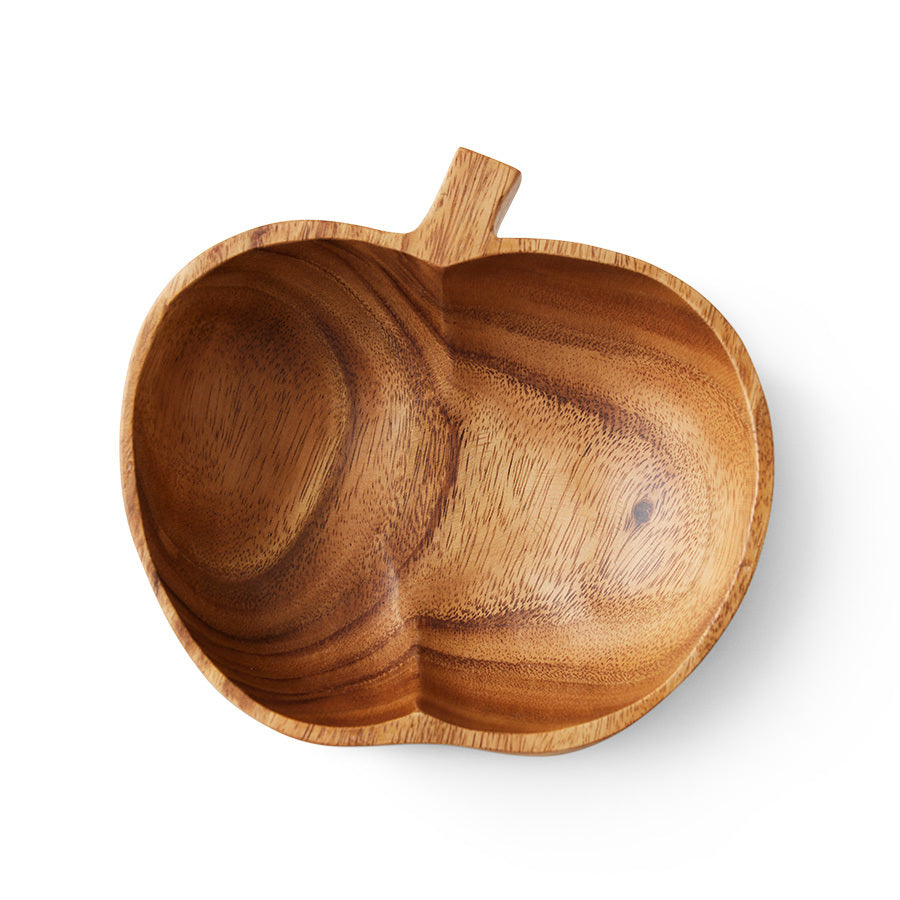 Acacia apple bowl L - HKLIVING