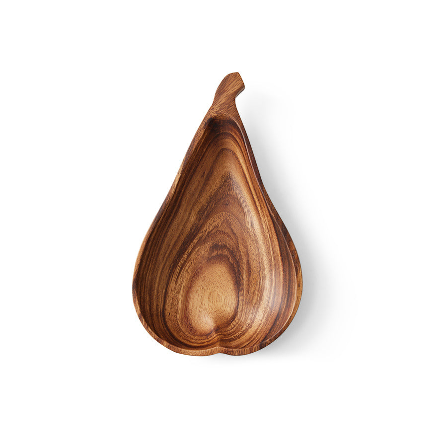 Acacia pear bowl M - HKLIVING