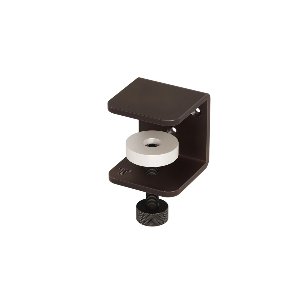Wall hook in patinated black steel Bracket - TIPTOE - The Cool Republic
