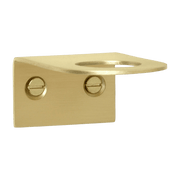 Accroche murale pour flacon en laiton 5 x 3,2 x 7,3 cm Basho - Ferm Living - The Cool Republic