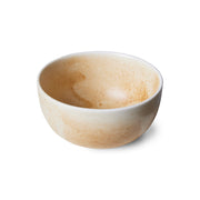 Schale aus Porzellan creme und braun 250ml Rustique - HKLIVING