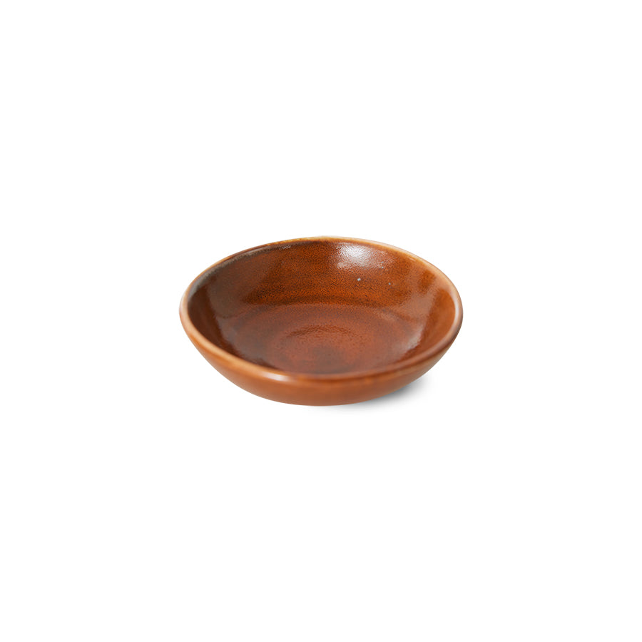 Small Dish Burned Orange - HKLIVING