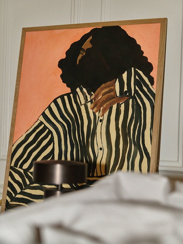 Affiche 100x140 Serene Stripes - The Poster Club - The Cool Republic