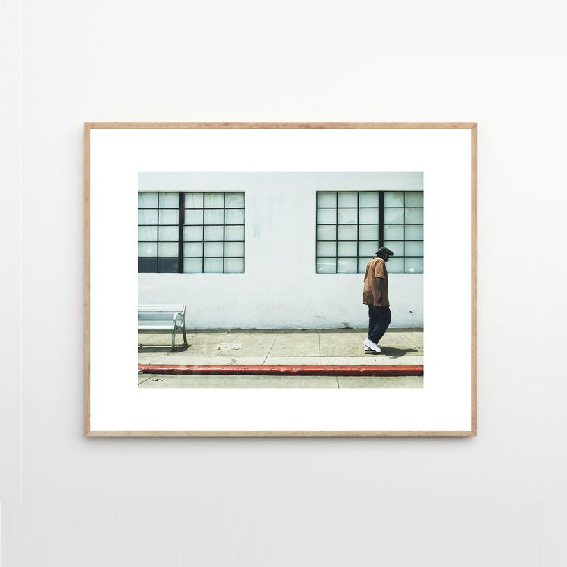 Affiche 40x50 Santa Monica Man - The Poster Club - The Cool Republic