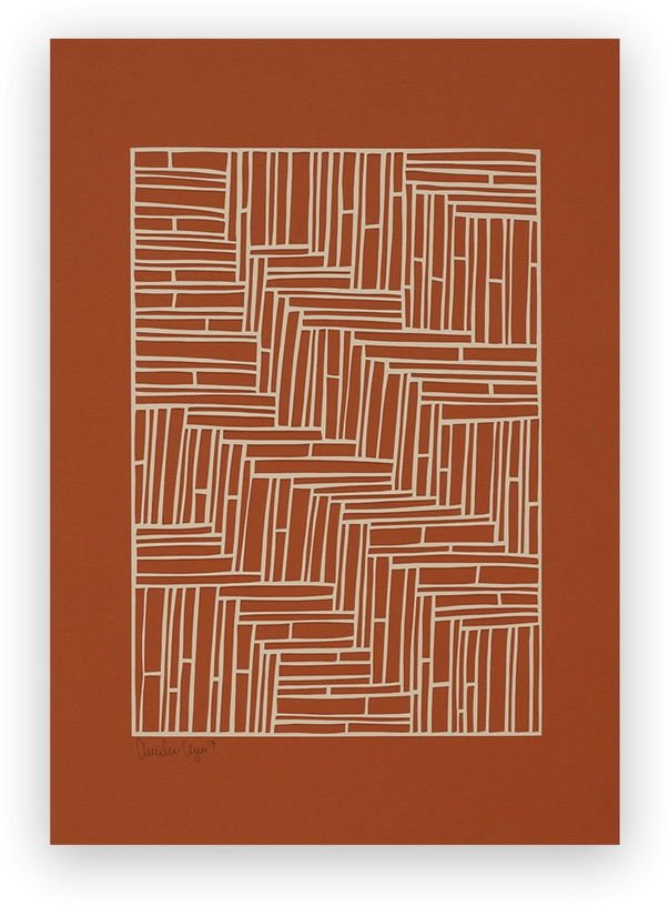 Affiche 42x59,4 Square n1 Little Detroit - The Poster Club - The Cool Republic