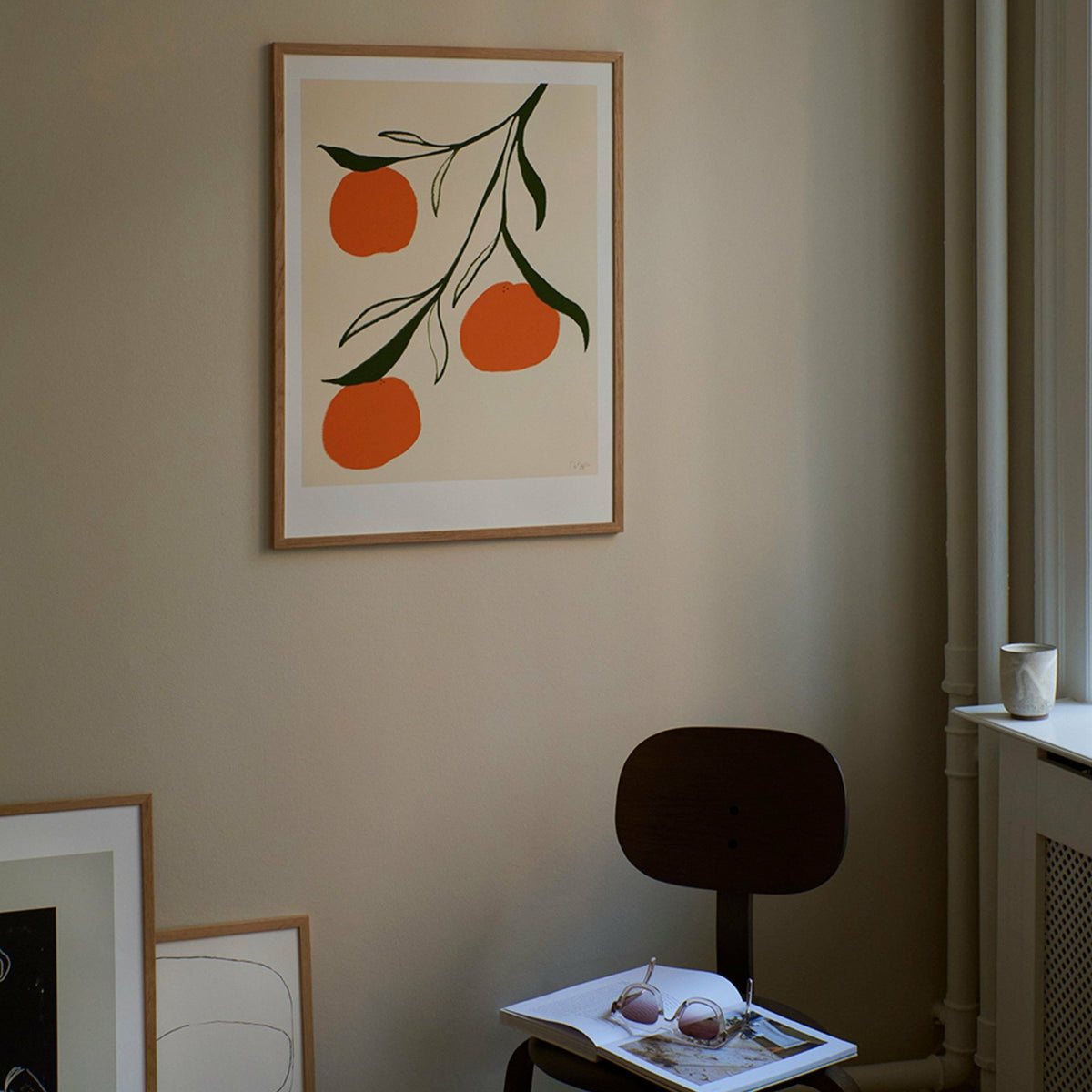 Affiche 50 x 70 cm ORANGE - The Poster Club - The Cool Republic