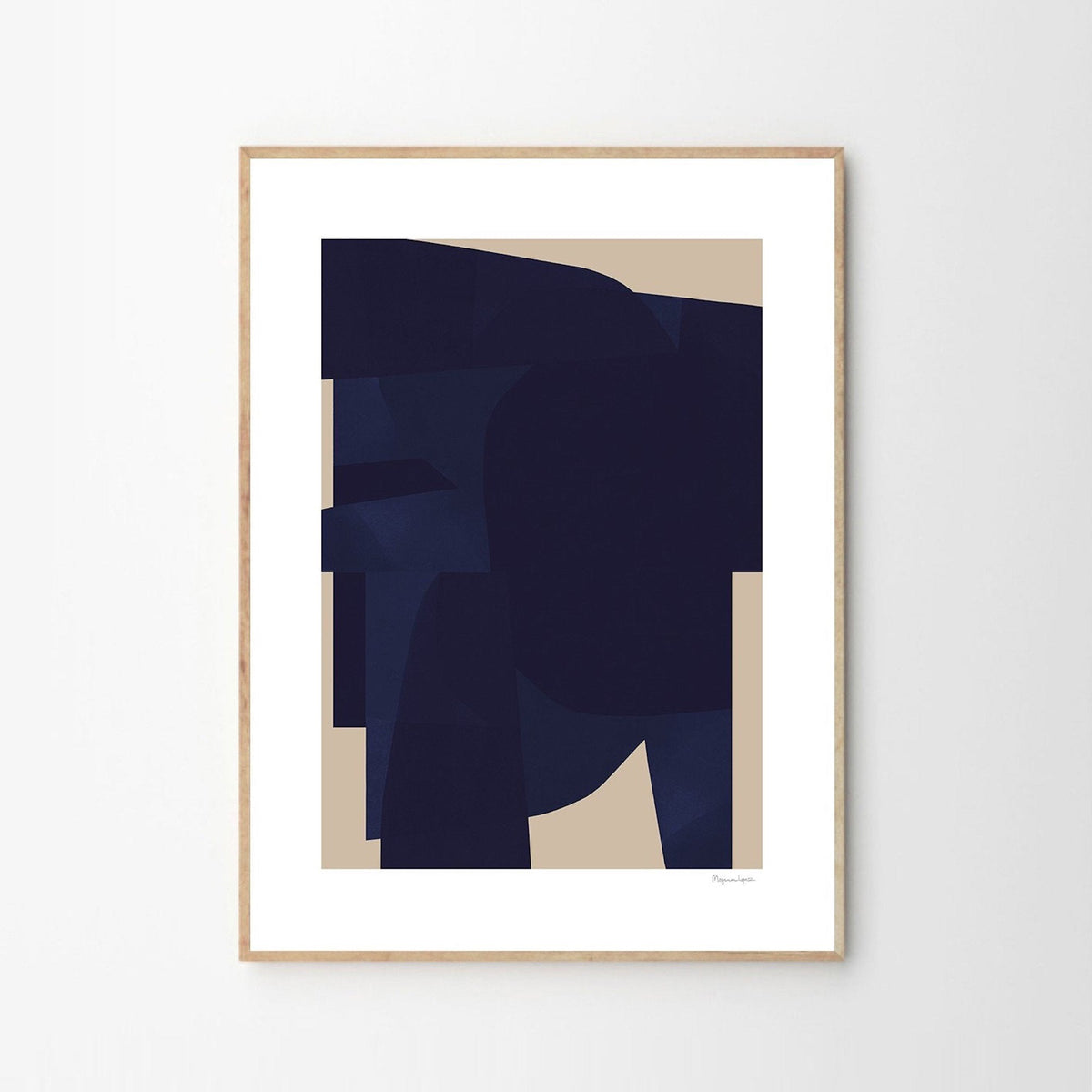 Affiche 50x70 Bleu - The Poster Club - The Cool Republic