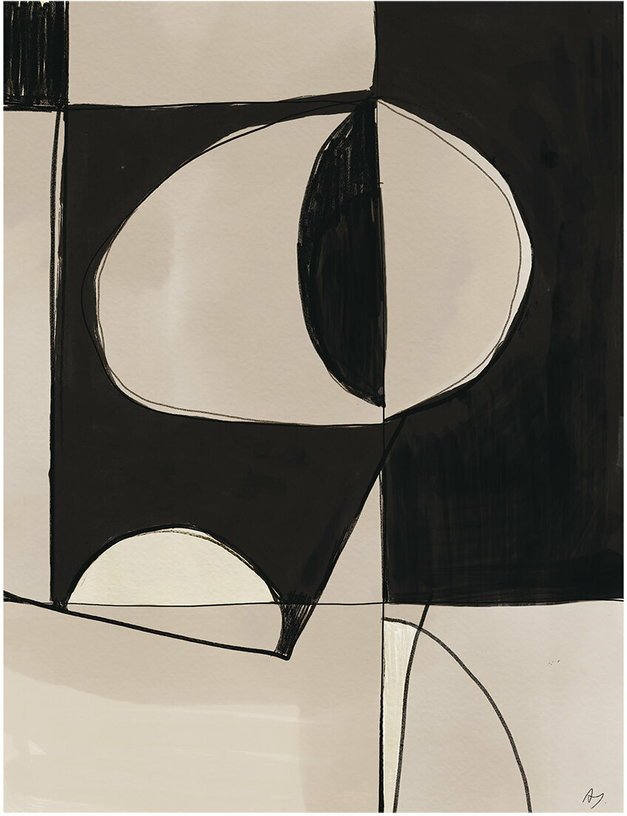 Affiche 50x70 cm Contraste - The Poster Club - The Cool Republic