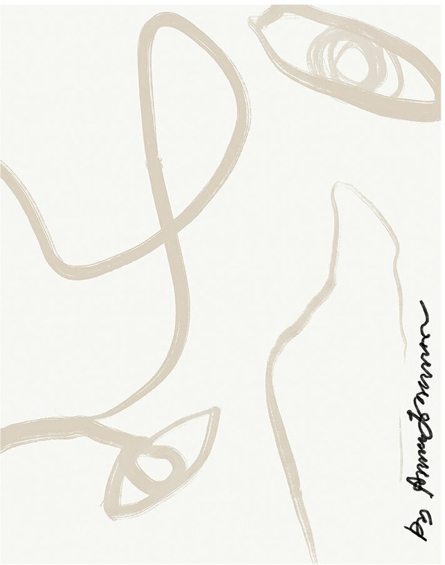 Affiche 50x70 cm Eyes - The Poster Club - The Cool Republic