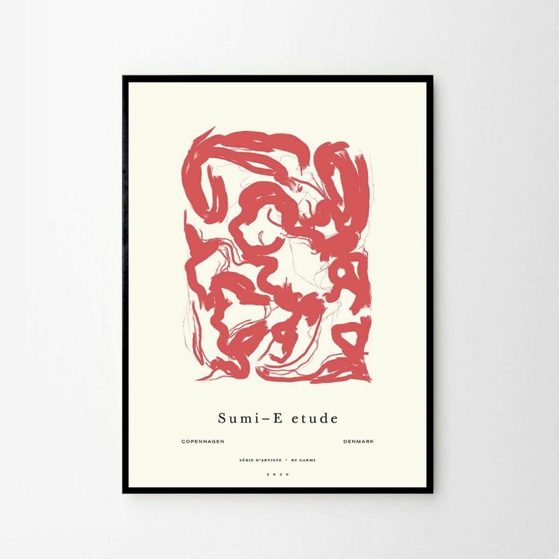 Affiche 50x70 cm Sumi E 01 - The Poster Club - The Cool Republic