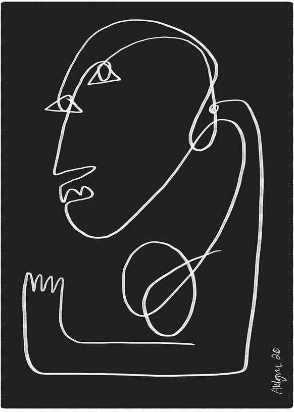 Affiche 50x70 Crooked Man - The Poster Club - The Cool Republic