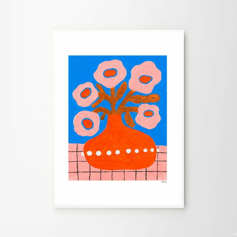 Affiche 50x70 Flowers in a pearl vase - The Poster Club - The Cool Republic