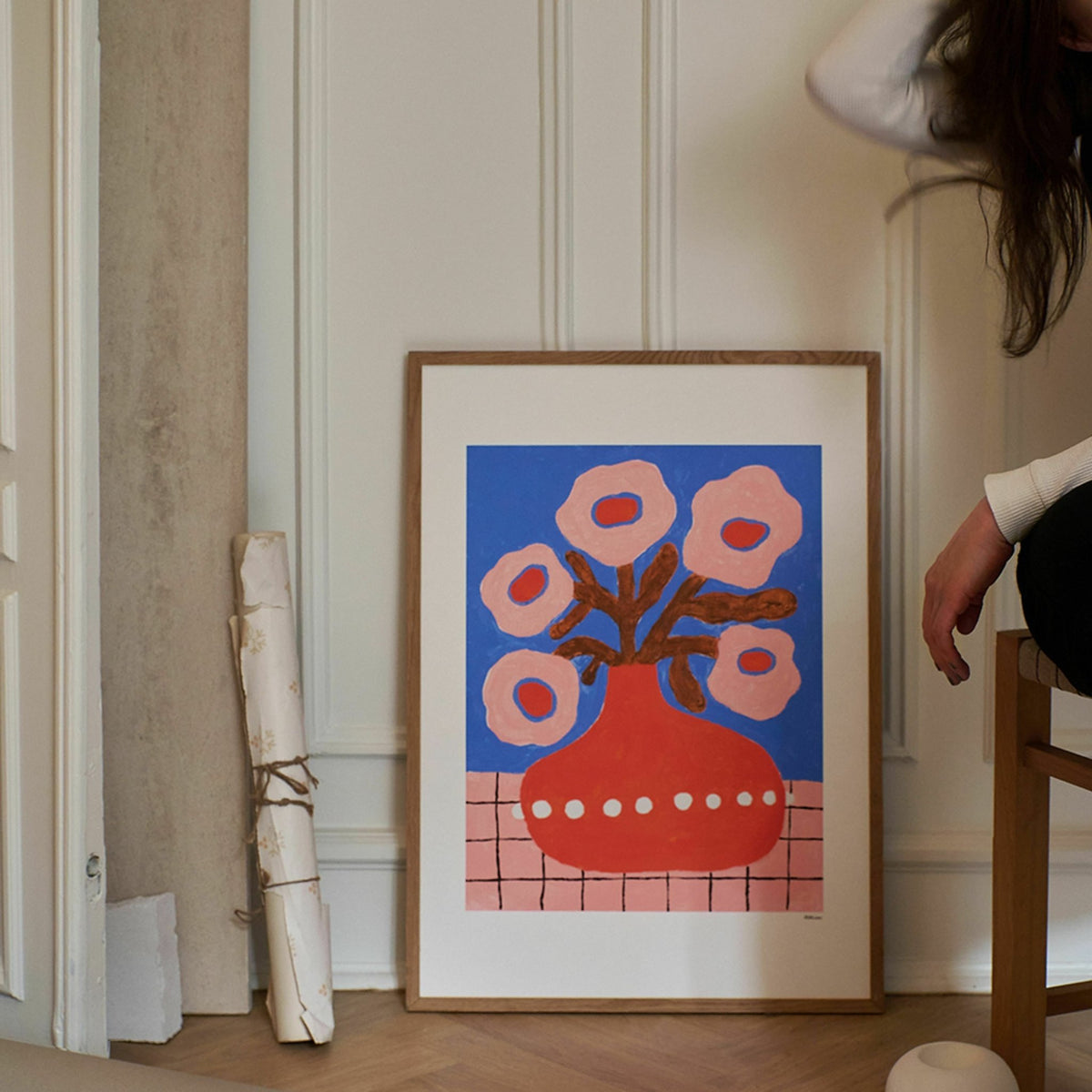 Affiche 50x70 Flowers in a pearl vase - The Poster Club - The Cool Republic